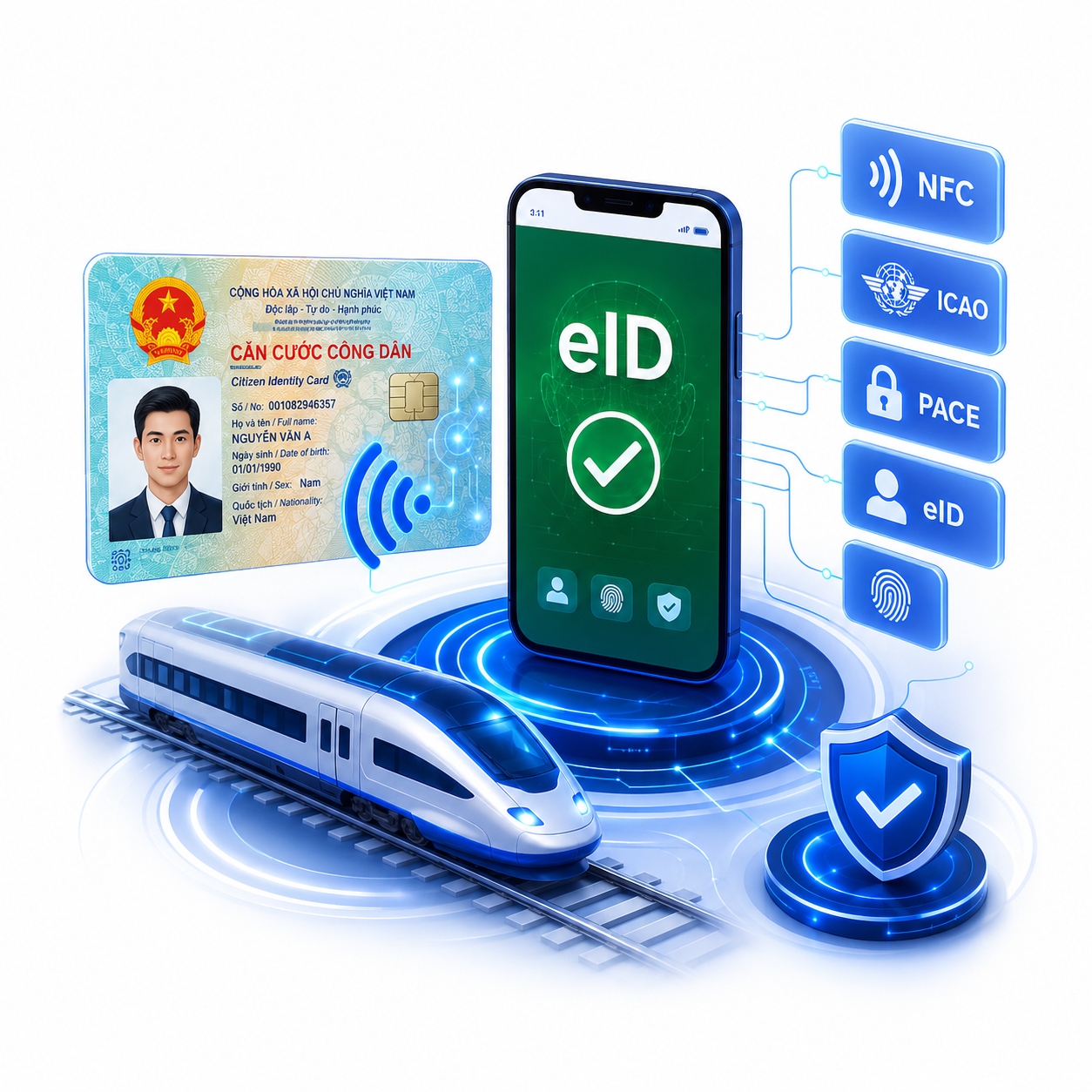 CCCD & eID Integration — ICAO, NFC, PACE